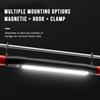 Rechargeable Portable Cordless Underhood Work Lights W/ Hooks & Magnetic Base Cordless Portable Light for Car Emergency Repair