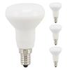 4 Pack E14 Base Long Neck LED Bulbs R50 Mushroom Shape Lamps Energy Saving LED Light Bulbs  Indoor