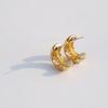 Still Instant Flection & Connection - Earring 05 (Gold)