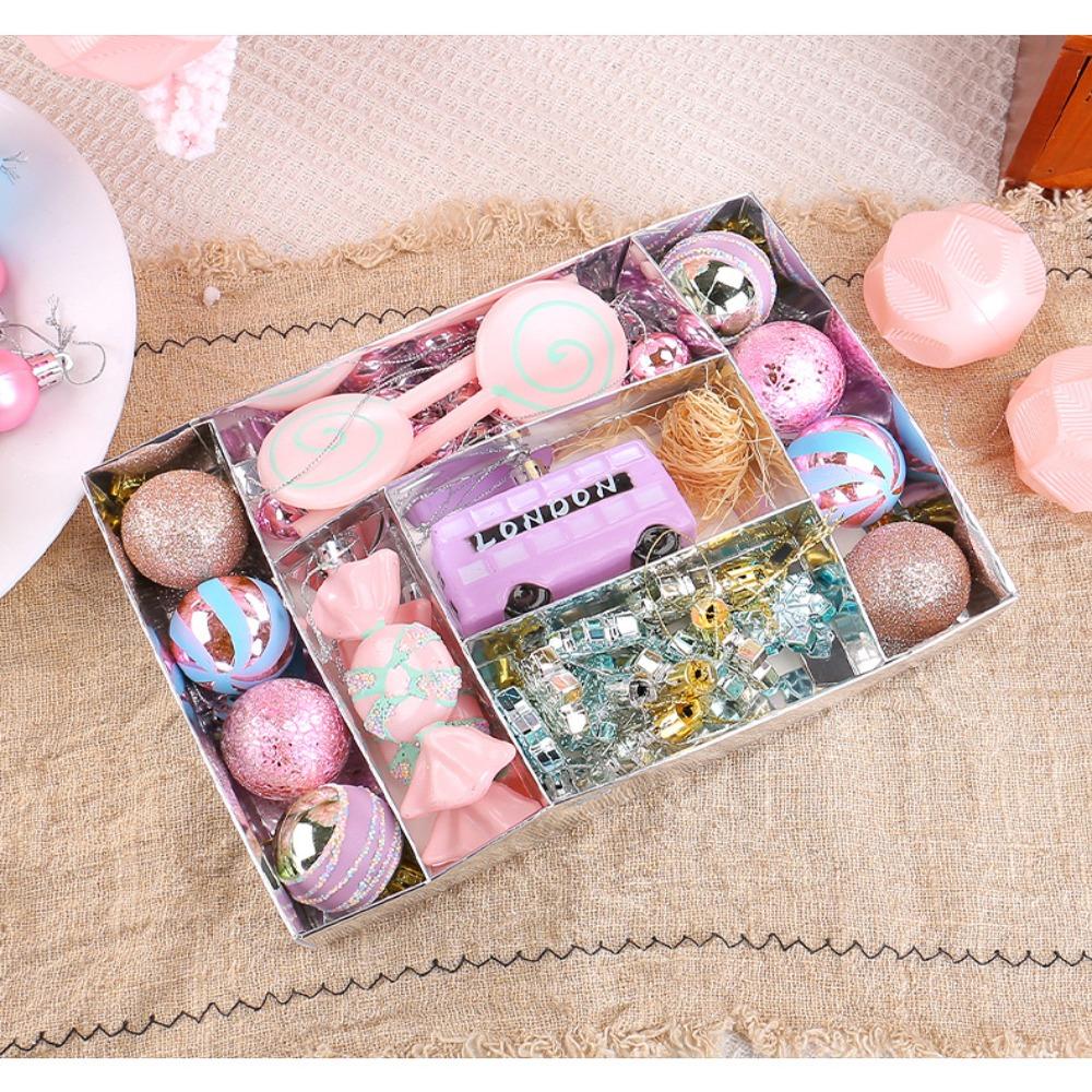 

Macaroon Christmas Balls Set Camera Merry Christmas Decorations Home New Year Gifts style 1