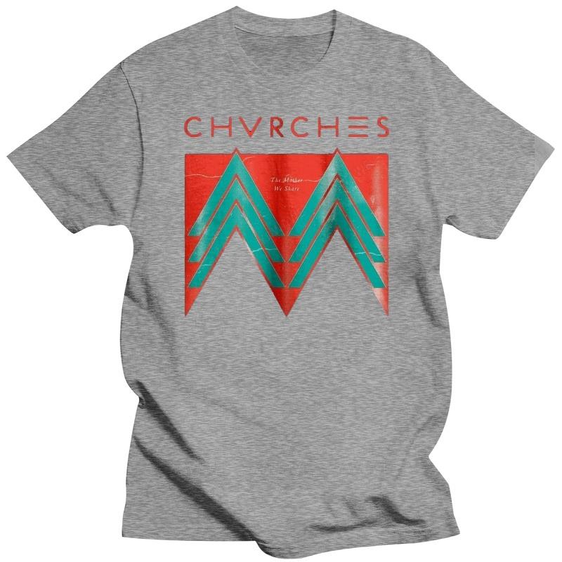 

Men summer t-shirt funny print short sleeve CHVRCHES Band Scotland Synthpop Band T-shirt Cotton Brand New male top tees 4XL