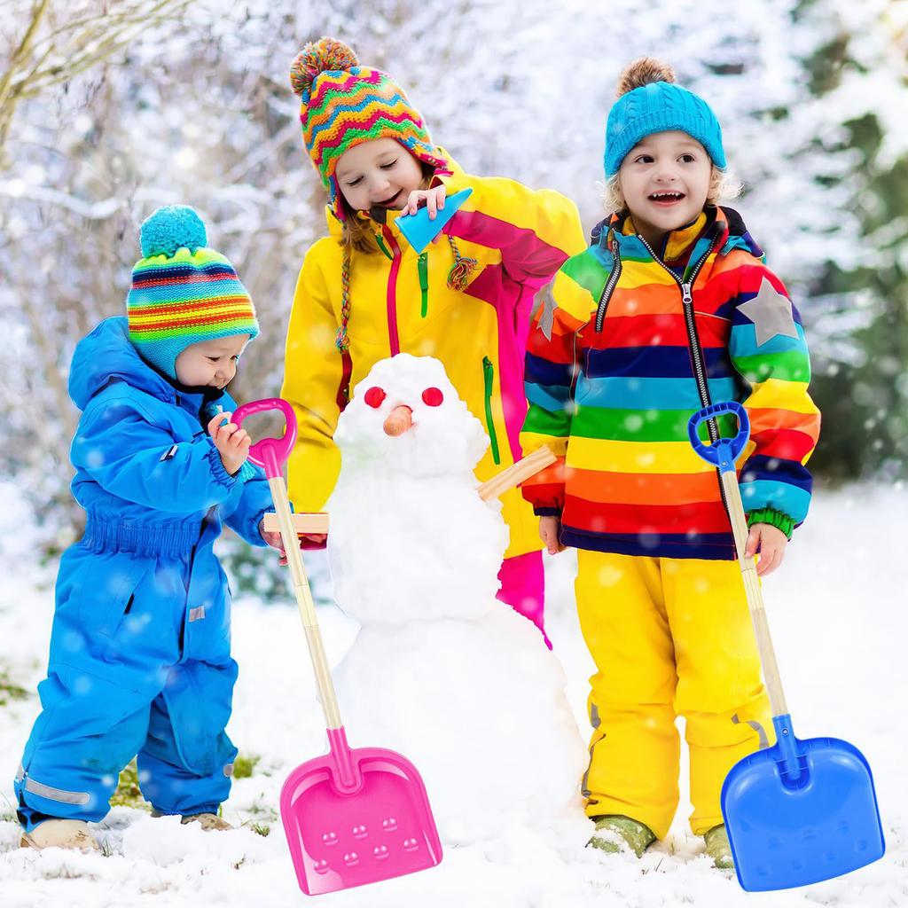 55 65 75 85 Cm Beach Shovel Children'S Shovel Functional Plastic Shovel Durable D Shaped Ergonomic Handle