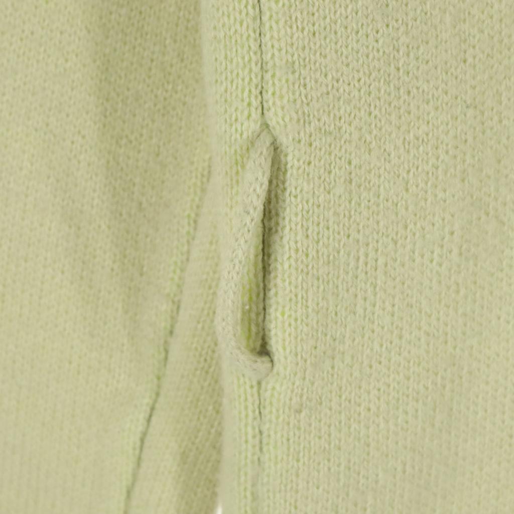koibitomisaki Two-tone color Long sleeve Knit coat M beige Hoodie Women Used