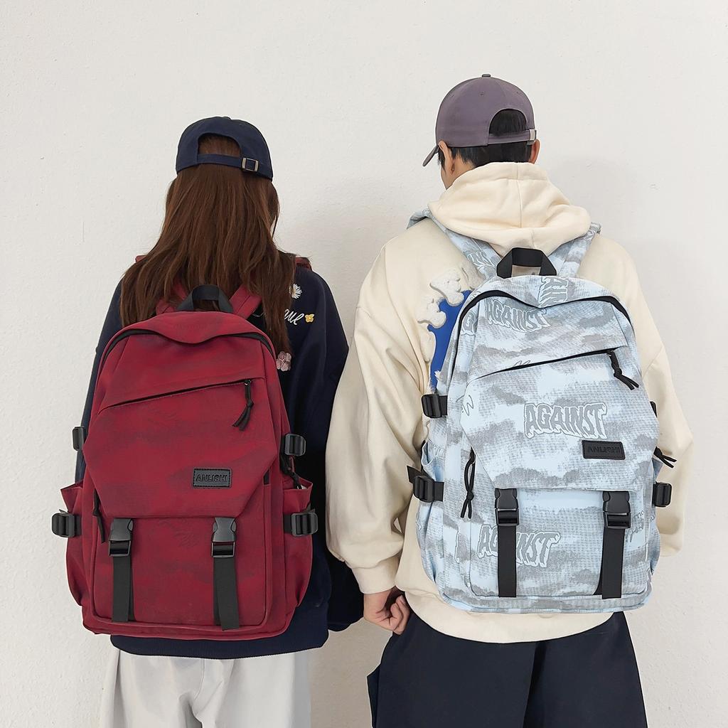 Schoolbag1011 New middle school students, junior high school students, high school students, schoolbags, boys, large-capacity spine backpacks, women's