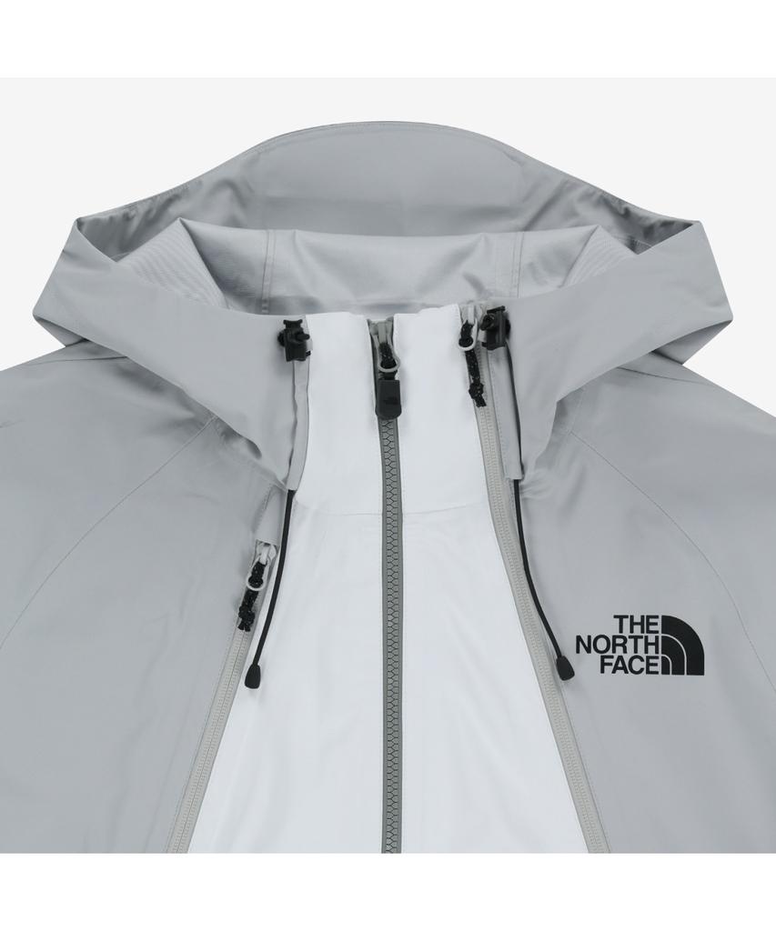 The North Face Nj2Hs02M White Label Foamex 3L Jacket Ice Gray