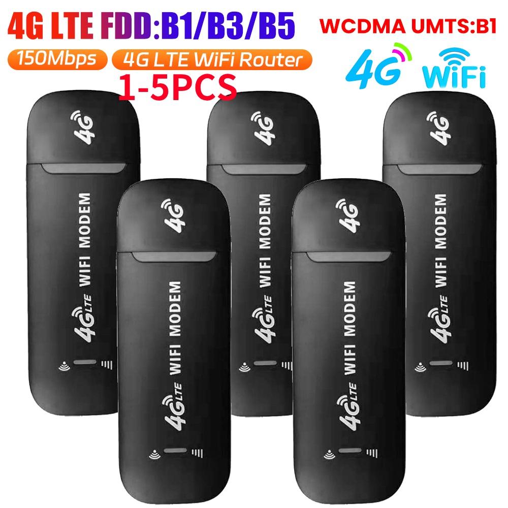 New 4G LTE USB Modem Dongle 150Mbps Wireless WiFi Mobile Router SIM Card Network Card Pocket WiFi Hotspot Router for Home Office