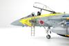 PLATZ Japan Air Force Eagle Komatsu Air Base Air Show 2014 306th Squadron Golden Eagles Special Paint Scheme Plastic Model Kit with Boarding Rudder
