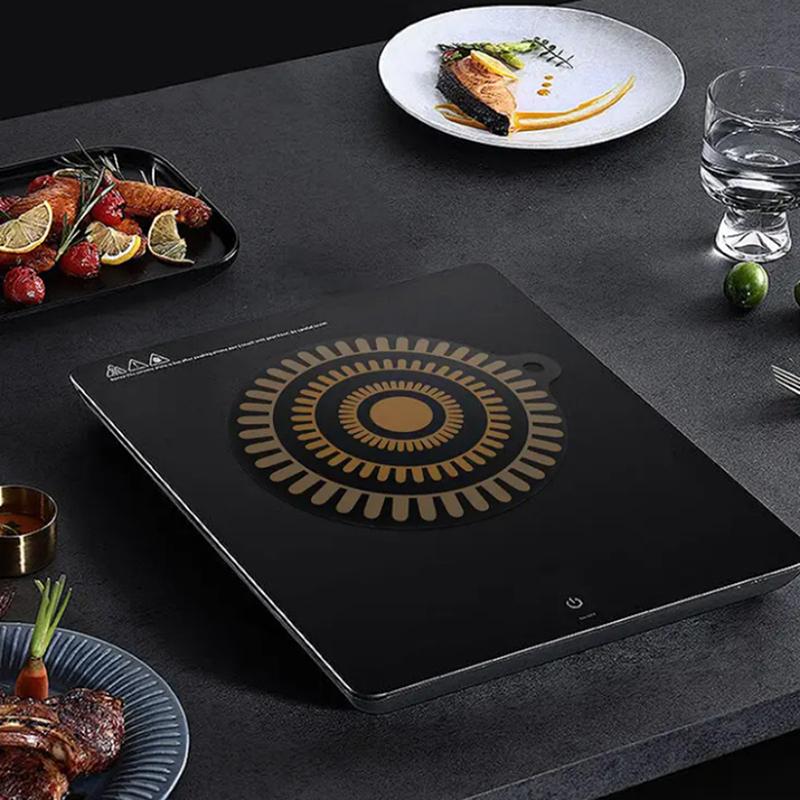 Silicone Stove Mat Protector Induction Cooker Insulation Pad Multipurpose Non-Slip  Pads Cooking Hob Protective Cover