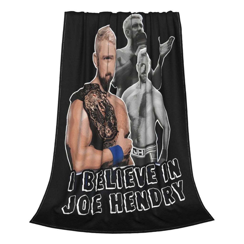Ich glaube an Joe Hendry Decke Super Weich Warm Überwurfdecken für Sofa 50x60 Zoll Mehrere Größen Plüsch Dünne Steppdecke