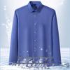 Romon Men's Wrinkle-Free Long-Staple Cotton Long-Sleeve Shirt