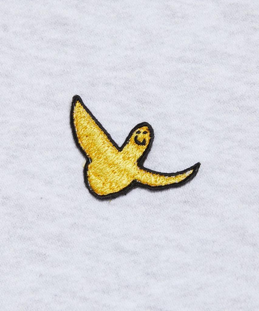 Mark Gonzales Angel Wappen Zip-Up Hoodie - L/Grey