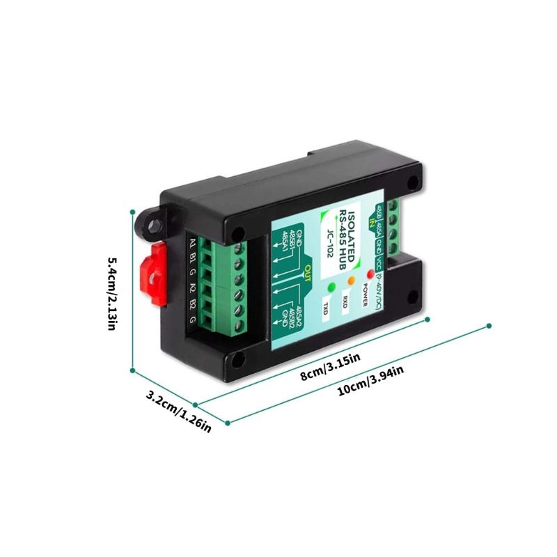Modbus-RTU Communication Module Data Interface Conversion Processor RS485 System for Industry Long Distance Transfer
