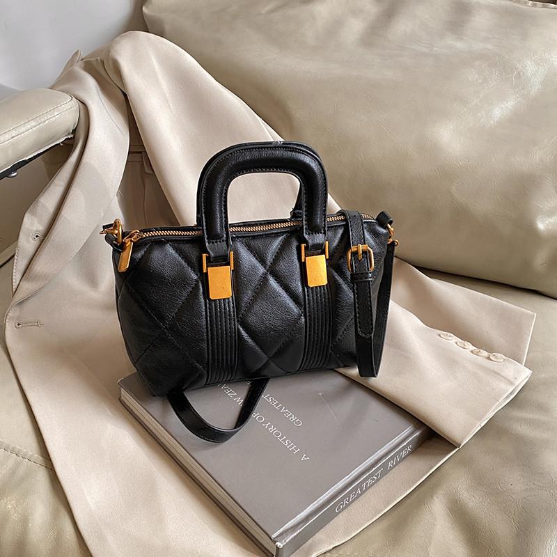 Ielgy Autumn Winter Retro Shoulder Messenger Handbag Work Commuter Tote Bag