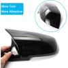 Door Mirror Covers Carbon Fiber Side Mirror Cover Caps Rearview Replacement For BMW F20 F22 F23 F30 F31 F32 F33 F36 F87 M2 X1 E84