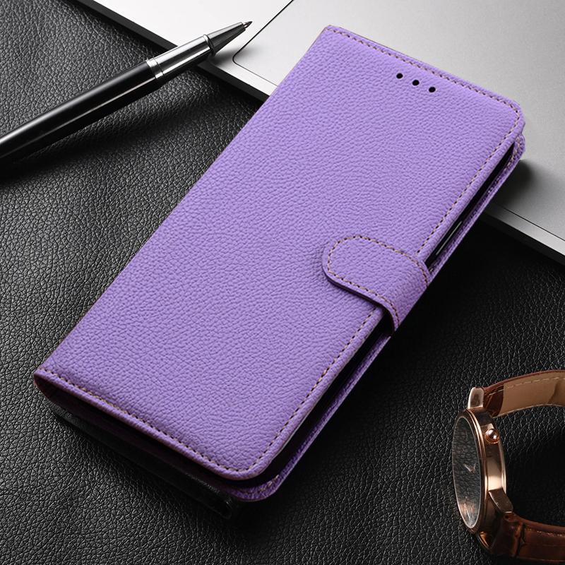 Custodia Portafoglio a Libro in Pelle a Trama Solida Per Samsung Galaxy A05 A15 A04S A14 A23 A34 A54 A23 A33 A53 A73 M54 5G S20 S21 S2 S23 Ultra Plus FE