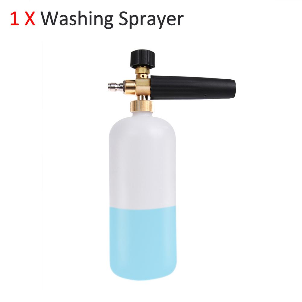 1000ML Hochdruck Seifenschaumlanze Autowäsche Hochdruckreiniger Seifenschaumgenerator Tiefenreinigung Wasserpistole Reinigungswerkzeug