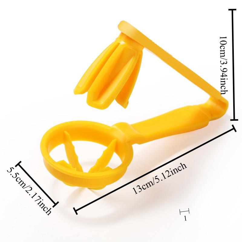 

1Pcs Cherry Tomato Grape Strawberry Cutter Multi Fruit Slicer Kitchen Gadget for Perfect Cuts Safety Material жёлтый