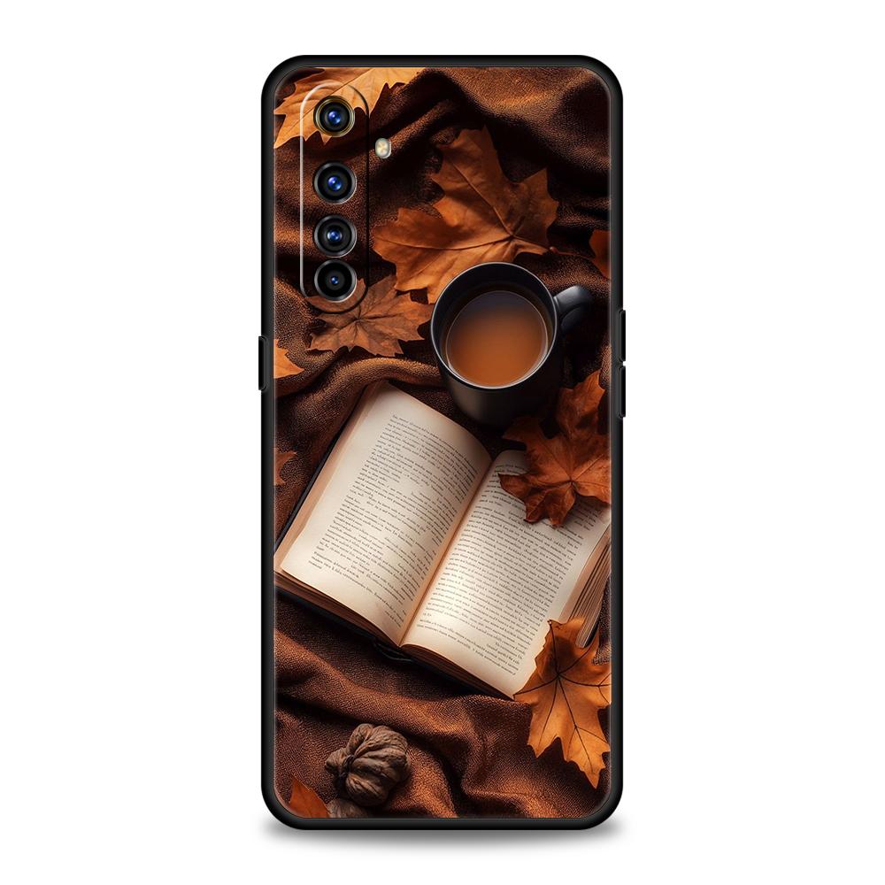 

Phone Case For Oppo A17 A31 A54 A57 A78 A79 A80 A98 Find X5 X6 Reno 7 8 10 11 12 13 F Pro Soft TPU Pumpkin Autumn Leaves Coffee oppo A78 4G