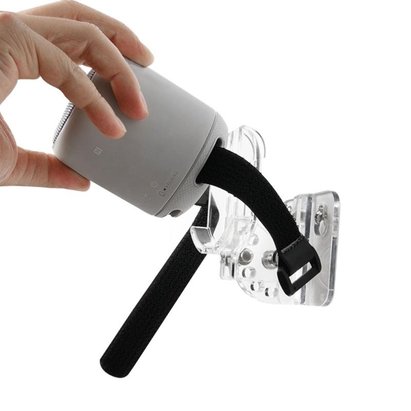 Space Saving Speakers Shelf, Secure Acrylic Wall Bracket for SRS-XB13/XB100 Portable Bluetooth-compatible Speakers