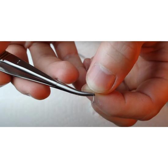 GDC Micro Castroviejo Needle Holder Curved Tc - 14cm (Nh5021)