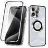 iPhone 15 Pro Max Case, Dual Glass, Magsafe, Gold