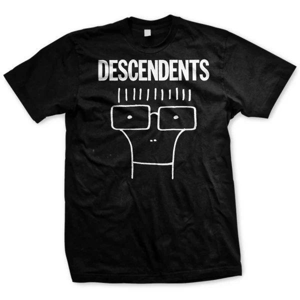 Fashion Y2k T Shirt Descendents Band T Shirt Summer Print Round Neck Shortsleeve Casual Streetwear High Quality Clothes Unisex