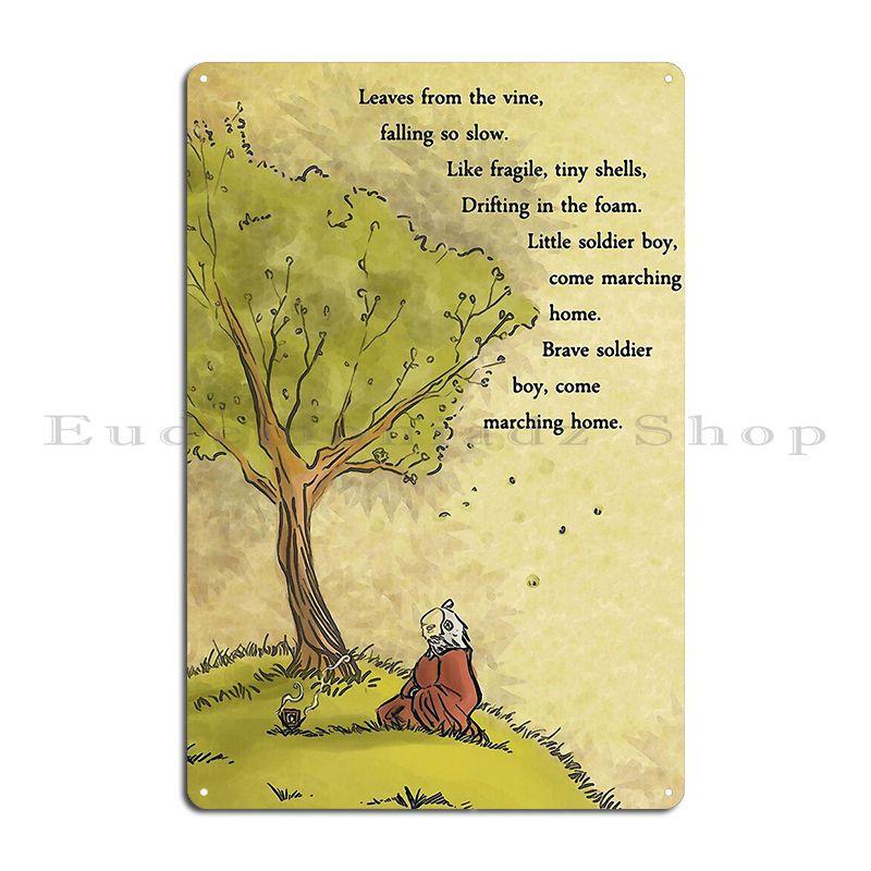 Zuko & Uncle Iroh Iroh's Delectable Tea Avatar the Last Airbender Metal Painting Party Designing Club Tin Sign Poster