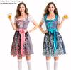 Women Dress Dirndl German Oktoberfest Bavarian Beer Wench Costume Maid Cosplay