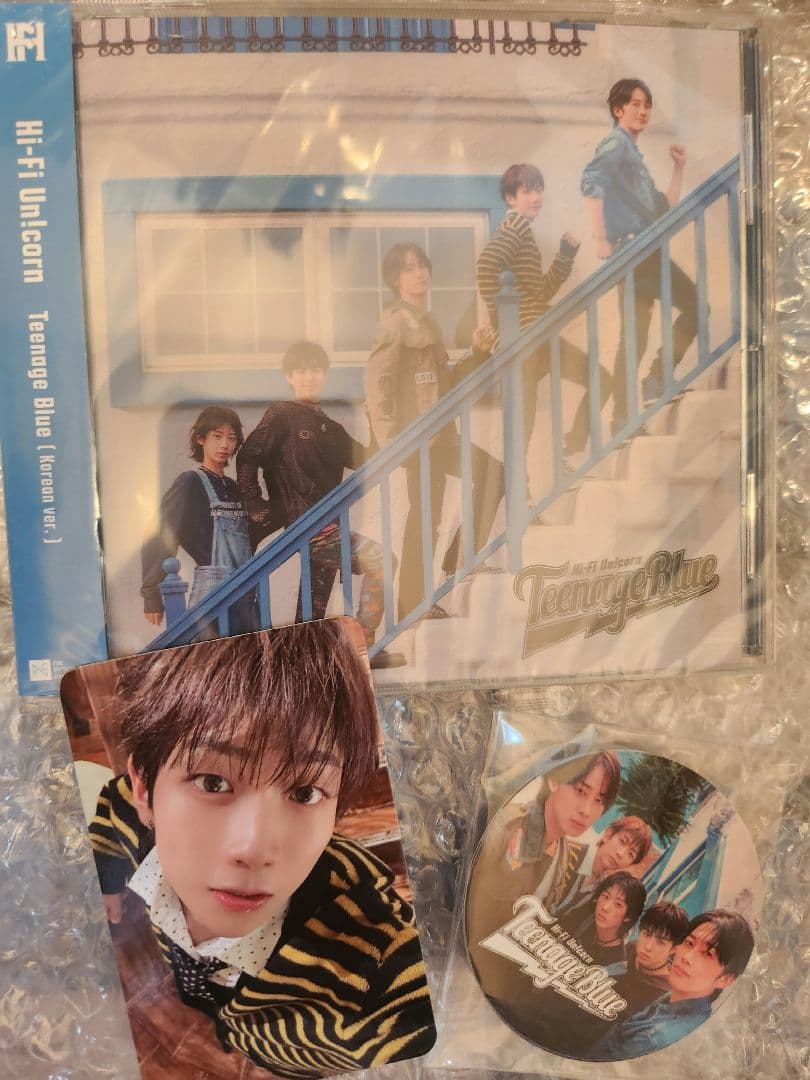 

[USED] Hi-Fi Un!corn CD Teenage Blue Taemin Sticker