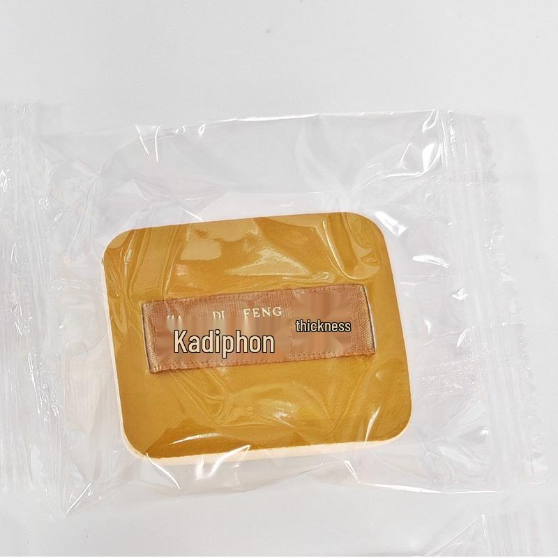 Thick Cotton Candy Air Cushion Powder Puff: Dual-Use Foundation, Concealer, and Makeup Powder for Smooth Application.