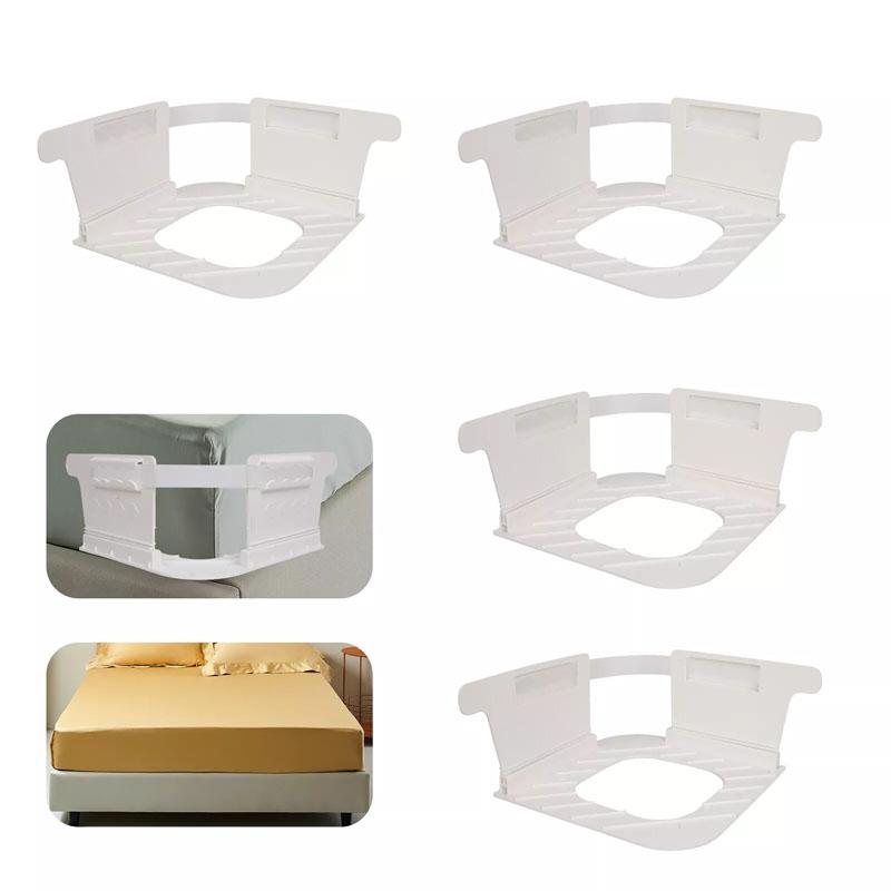 4x Bed Sheet Mattress Holder With Lock Strips Heavy Duty Bed Sheet Fasteners