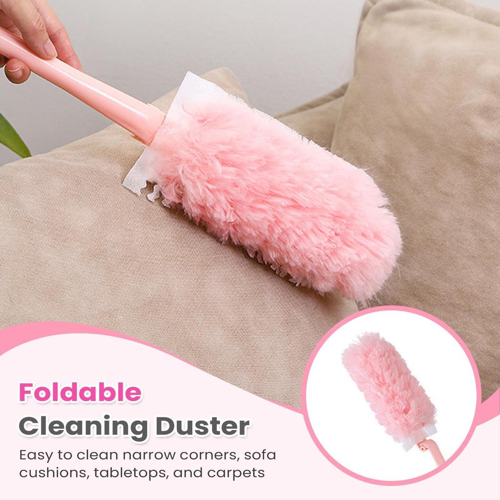 Dusters For Cleaning Furniture Duster Foldable Dusting Wand Adjustable Head Handheld Cleaning Tools For Furniture Keyboard Bed