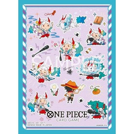 BANDAI ONE PIECE Card Game Official Sleeves 15 (Assorted 4 Types)
