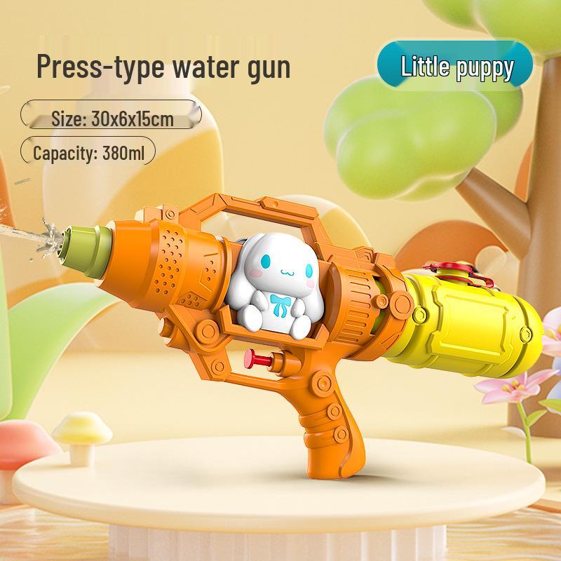 Children's Water Gun Toy: Large Capacity Press-Type Squirt Gun for Boys and Girls Water Play