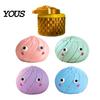 Soft Pastel Stress Toys 3D Printed Bun Fidget Toy, Twist And Turn Relief Desk Fidget, Colorful Mood Boosters Relieve Anxiety Dumpling