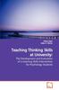 The Teaching Thinking Skills At University Book