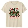 Merry And Bright Christmas Ghosts Holiday Unisexs TShirt Unisexs Graphic Tee