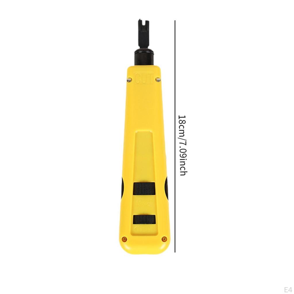 110/88 Type Punch Down Tool Adjustable Wear Resistant Manual Multifunction Network Cable Module