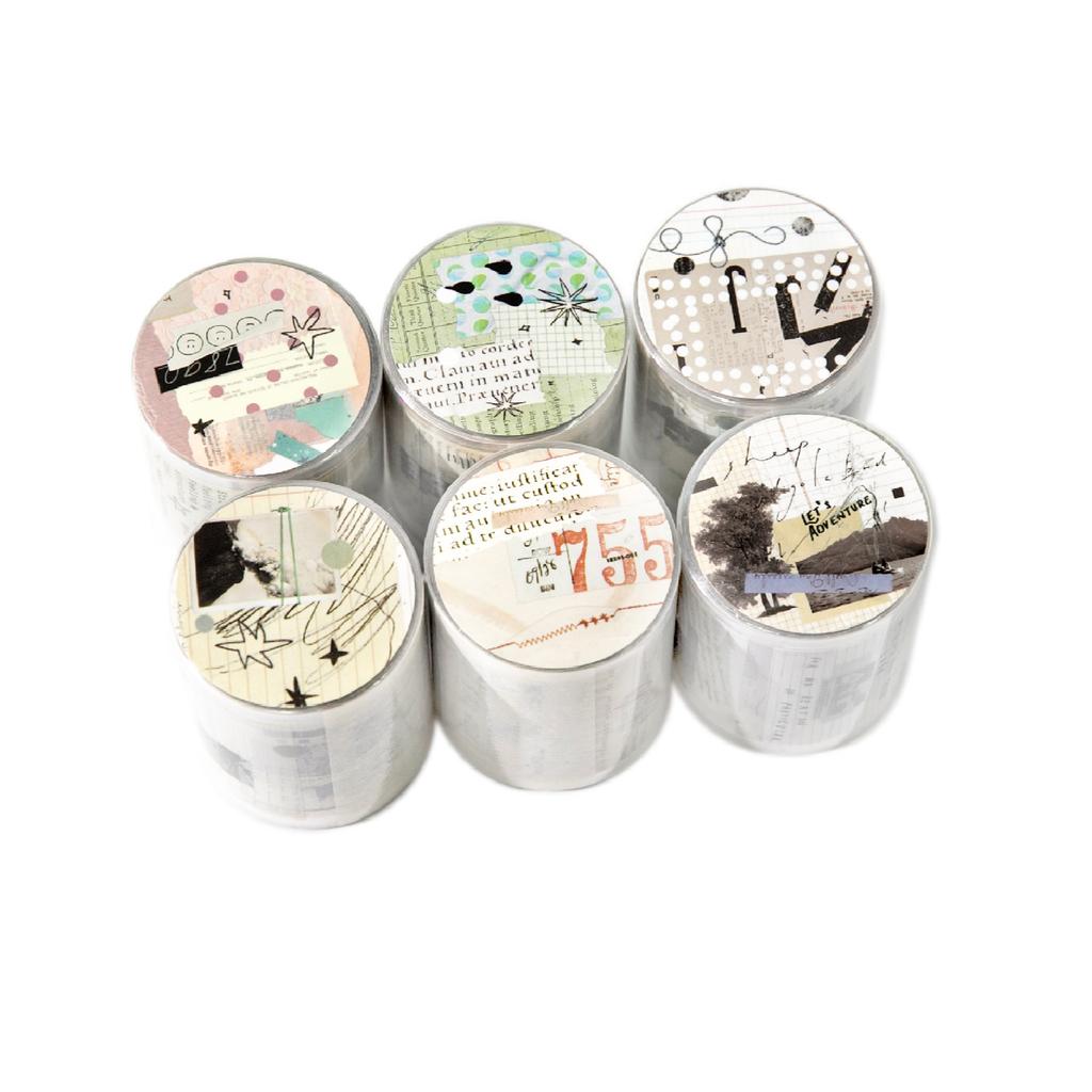 5cm×200cmTape Freedom is a Wild Series of Literary and Retro Hand Account Decoration Materials for Reusable Stickers
