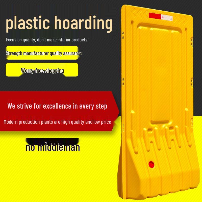 1.8m High Blow-Molded Water-Filled Barrier: Anti-Collision Road Safety Fence