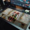 Pippi Longstocking Large Size Mouse Pad Large Gaming Table Cushion Non-slip Laptop Tablet Big Mousepad XXL Mat Mini PC Playmat With Lock edge
