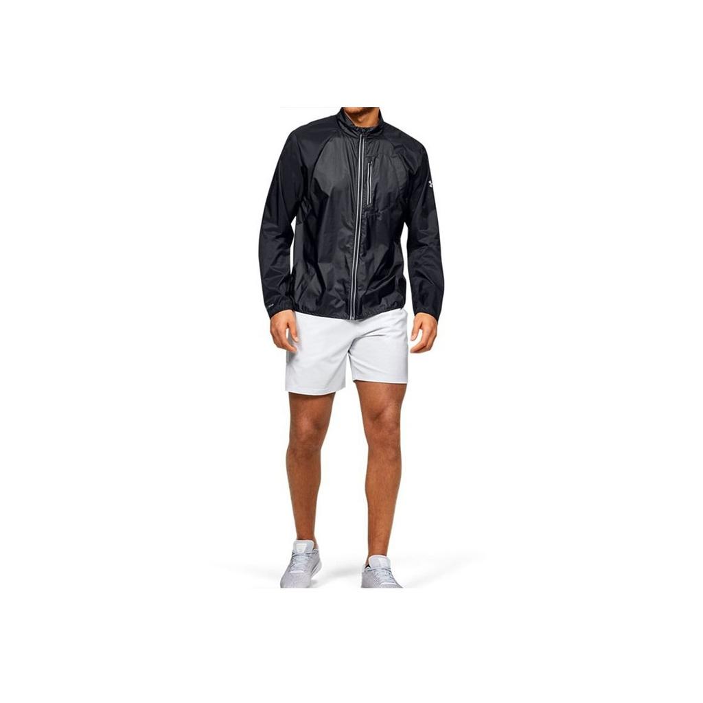 Under Armour Impasse Casual Running Sportliche Schützende Stehkragenjacke Herrenjacke Schwarz 1350941-001