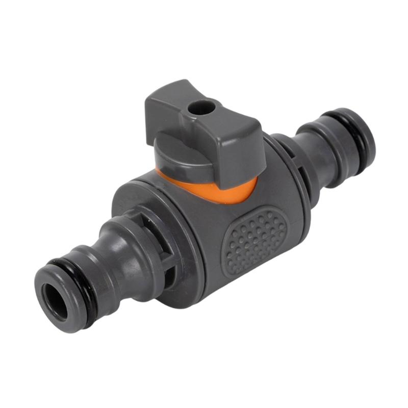 

Garden Hose Shut Off Coupler Quick Connection Coupler with Shut Off Valved Garden Hose Coupler Hose Connector Pipe Joiner