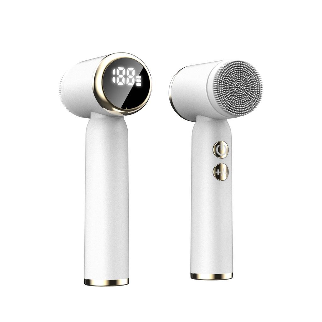 Silicone Electric Facial Cleansing Brush - Beauty Instrument Cleaner.