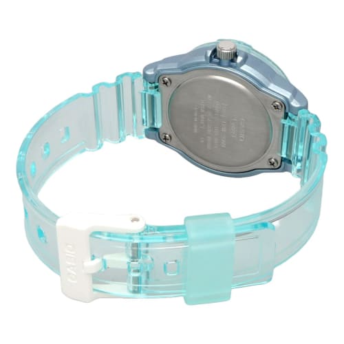 Casio CASIO Analog Watch LRW-200HS-2EV Ladies Kids Cheap Casio Clear Turquoise Overseas Model