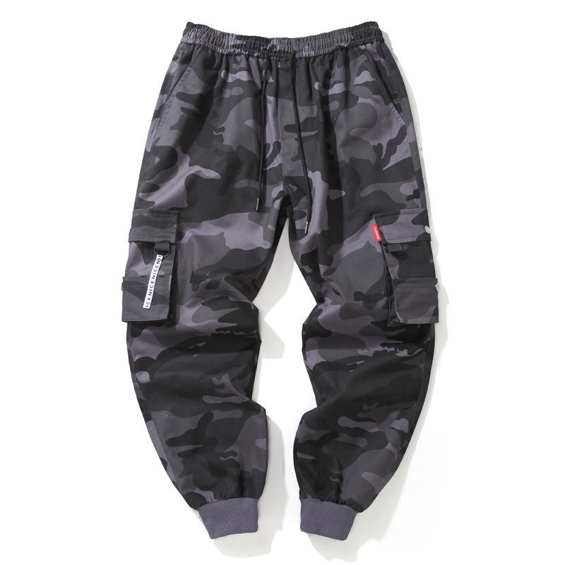 Men's Trendy Cotton Joggers: Versatile Slim Fit Cropped Pants for Spring & Fall
