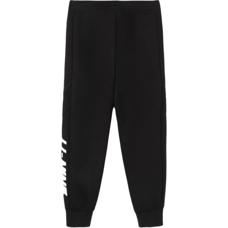 Li Ning Cotton Big Logo Printed Fitness Training Jogger Pants Men Bottoms ASWKB27-11