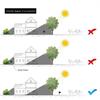 #F Solar Ground Light Automatic Switch Fireworks Landscape Lighting for Home Gar
