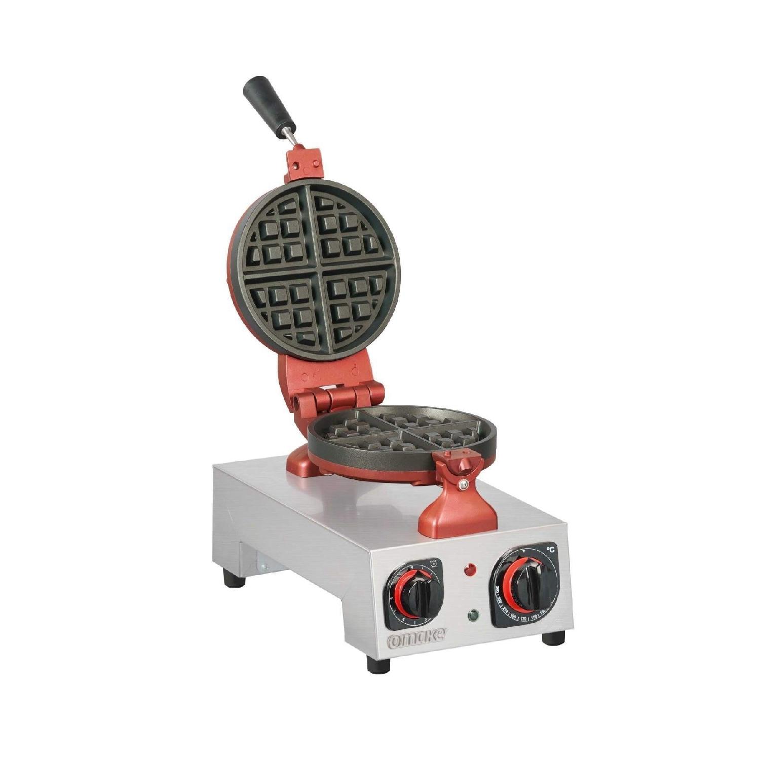

Waffle Maker - Americano Mold - With Timer - Single червоний