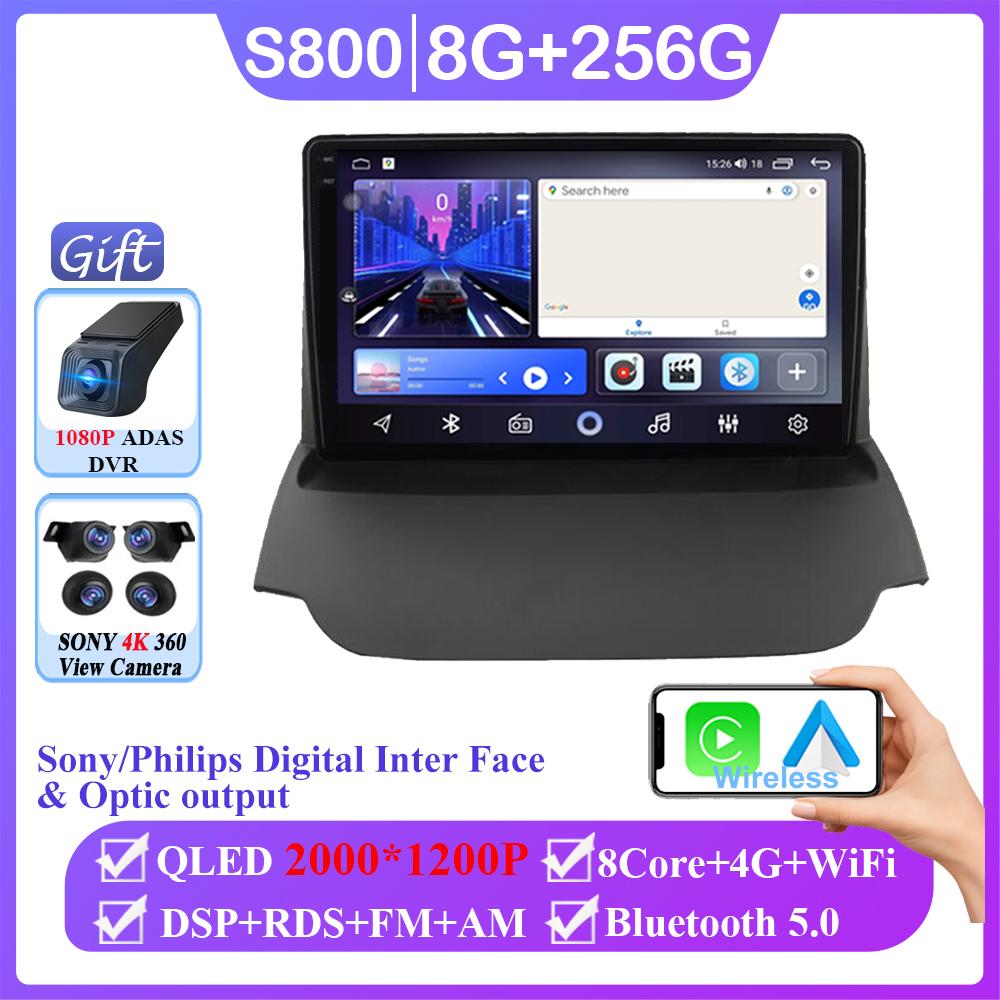 Android 14 Car Radio For Ford Ecosport 2013-2017 Auto Carplay GPS 4G WIFI Navigation Multimedia Video Player Stereo No 2din DVD